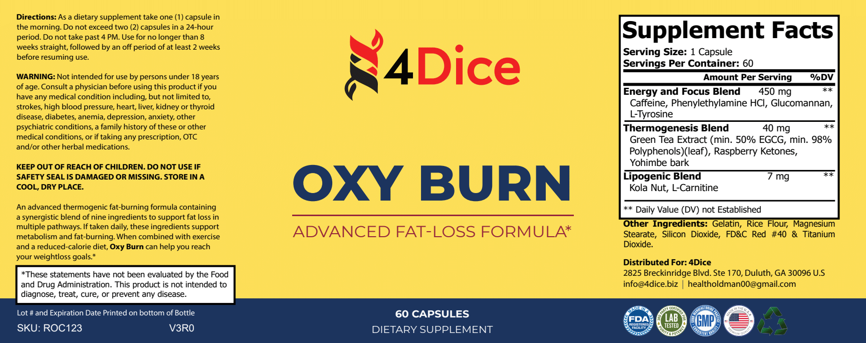 Do’s And Don’ts of Weight Loss-OXY Burn supplements